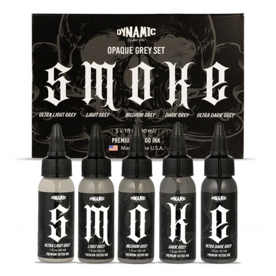 Тату пигмент Smoke Opaque Medium Grey (Средний серый)