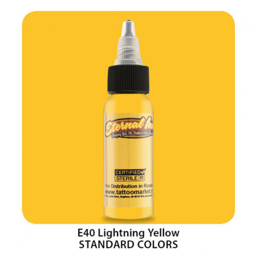 Тату краска Eternal Lightning Yellow