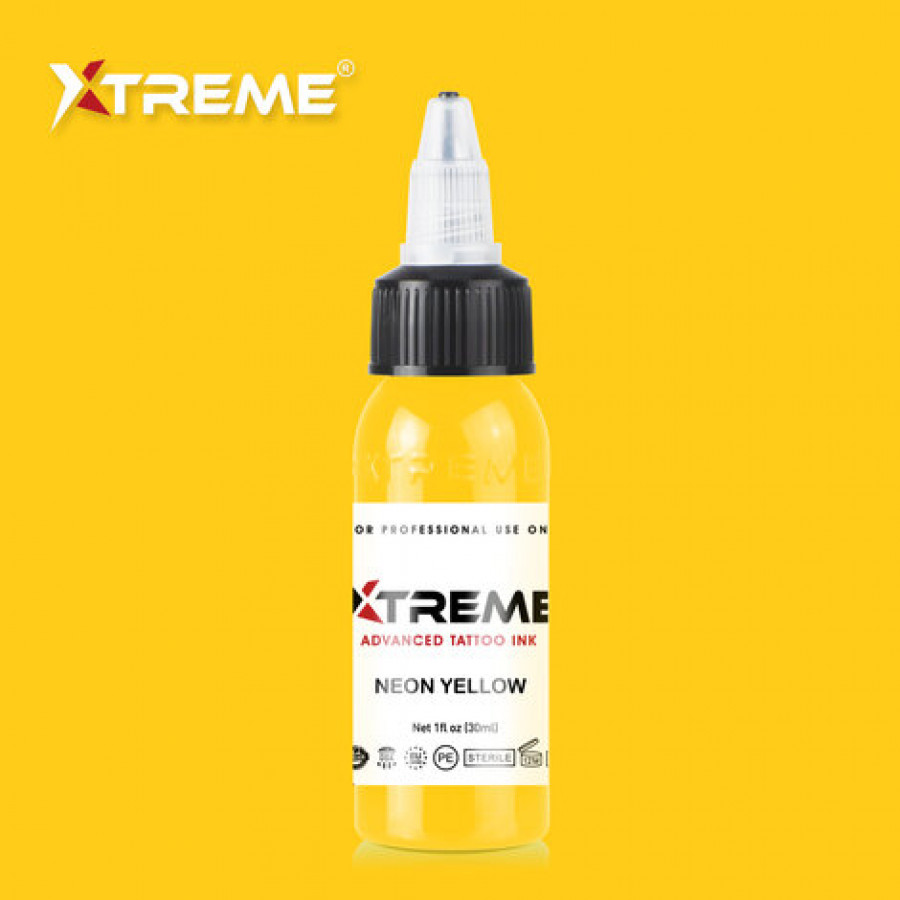 Тату краска Xtreme Ink Neon Yellow