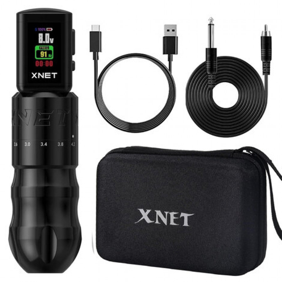 Беспроводная тату машинка Ambition XNET T2 2.2мм - 4.2мм - Black