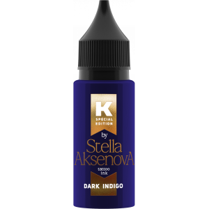Тату краска ink - Dark Indigo от Стеллы Аксеновой - 15 мл