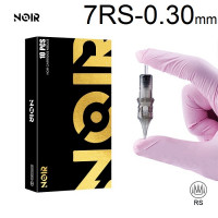 Тату картридж Noir Round Shader 7 - 0,30 мм Long Taper