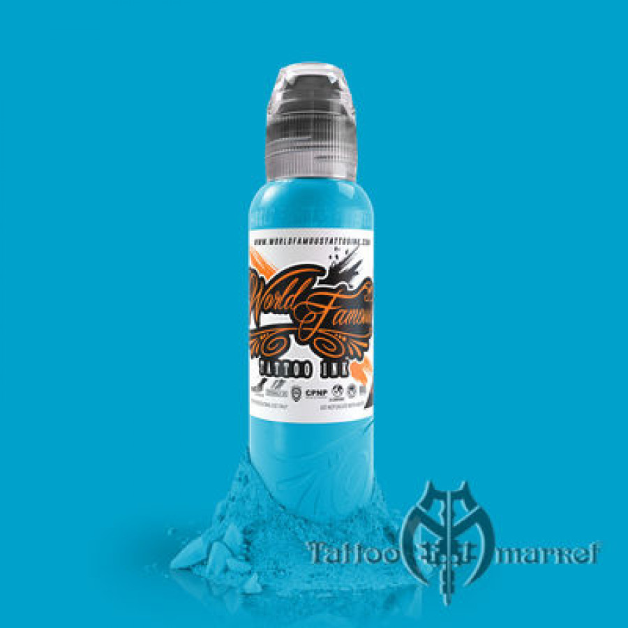 Краска World Famous Tattoo Ink Greenland Ice Blue