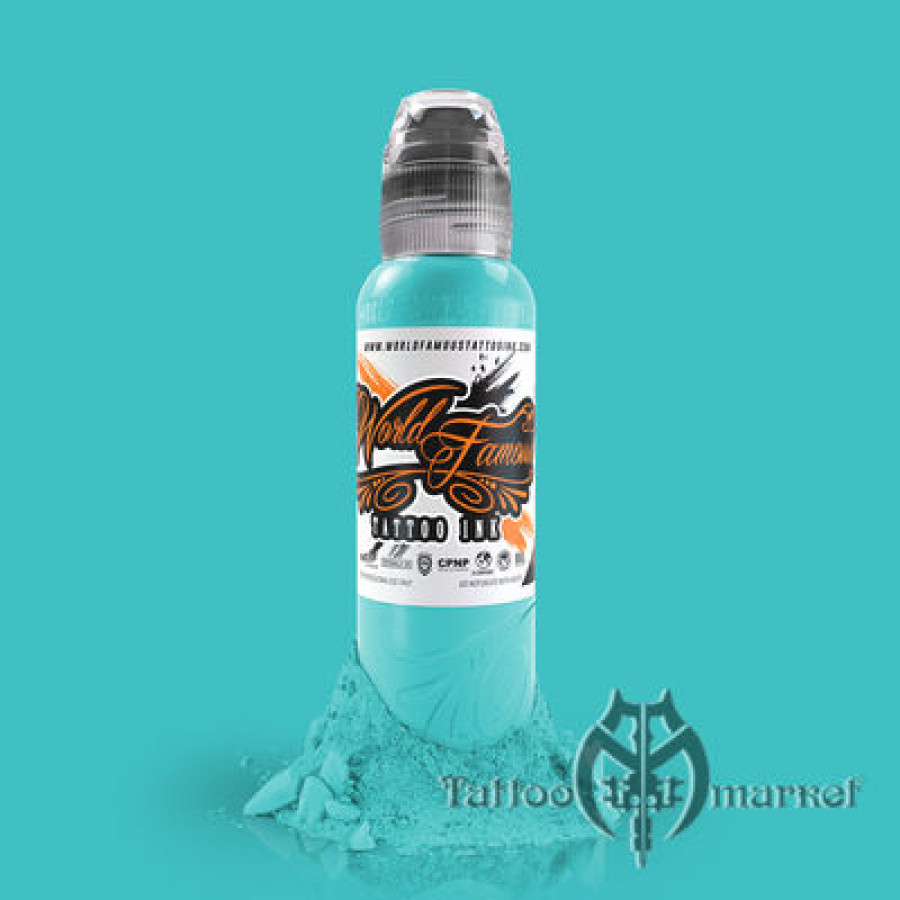 Краска World Famous Tattoo Ink Barrier Reef Blue