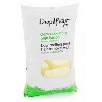Depilflax, Воск горячий в брикетах, слоновая кость, 1 кг