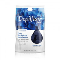 Depilflax, Горячий воск в брикетах, азуленовый, 1 кг