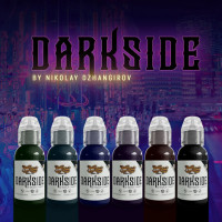 Краска World Famous Tattoo Ink Nikolay Dzhangirov Darkside Limitless Set (6 пигментов)