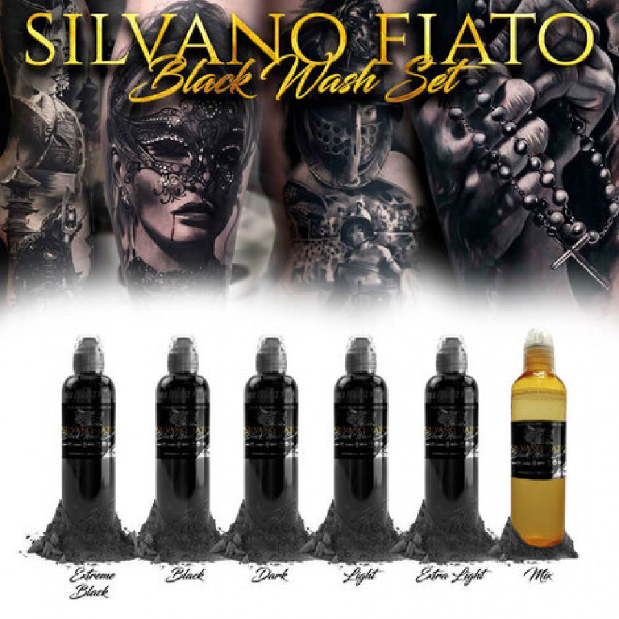 Краска World Famous Tattoo Ink Silvano Fiato - Extra Light