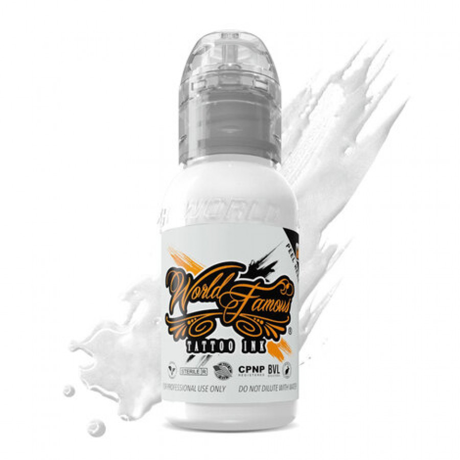 Краска World Famous Tattoo Ink Fuji Mountain Mixing White