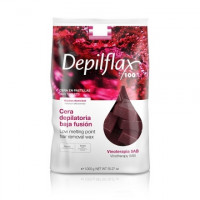 Depilflax, Горячий воск в брикетах, вино, 1 кг