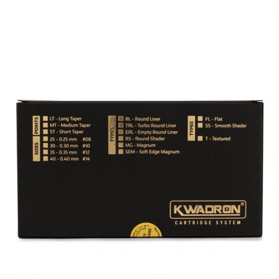 Тату картридж Kwadron Round Liner 25/9RLLT