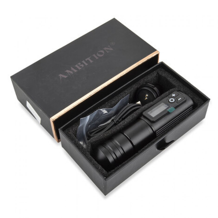 Беспроводная тату машинка Ambition Ninja Pro Black