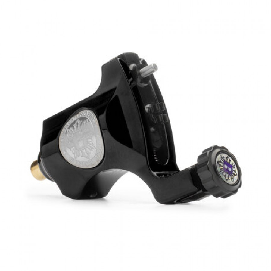 Роторная тату машинка Bishop Rotary V6 Graphite Black Ход 3.5 RCA