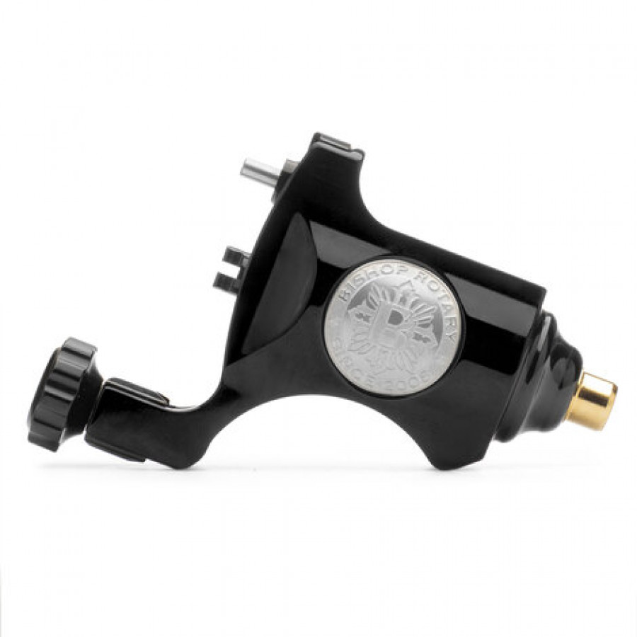 Роторная тату машинка Bishop Rotary V6 Graphite Black Ход 3.5 RCA