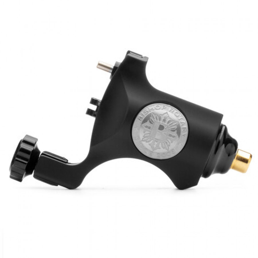 Роторная тату машинка Bishop Rotary V6 Matte Black Ход 3.5 RCA